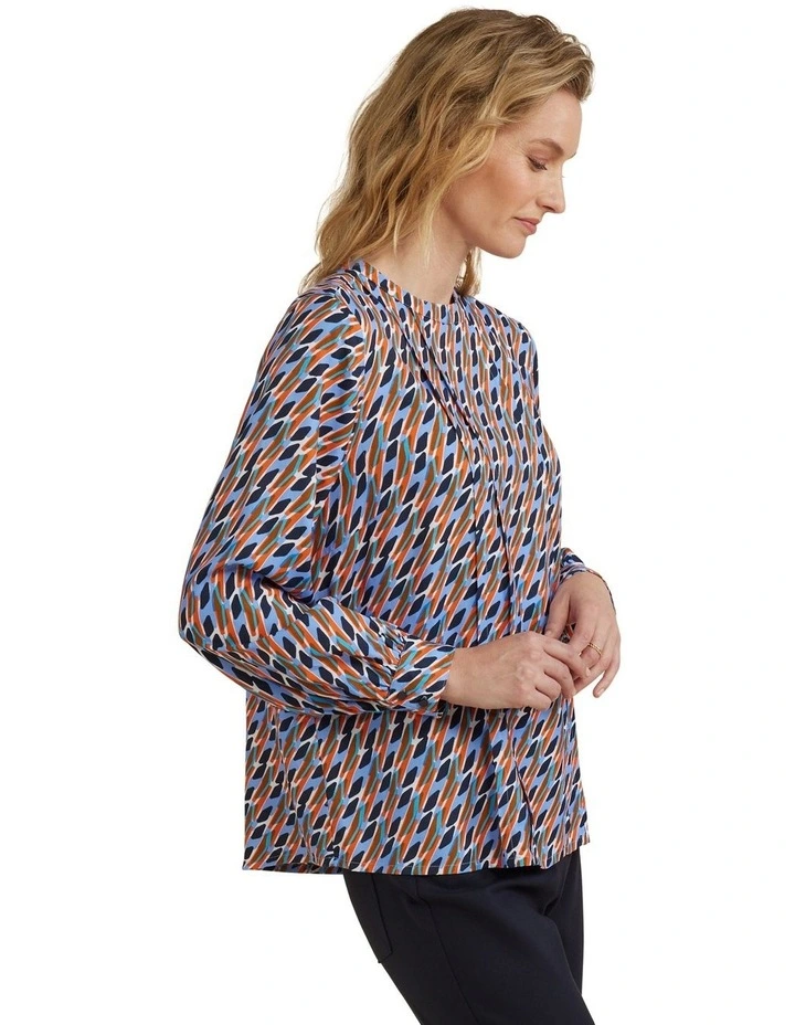 Top in Pantile Print image 3