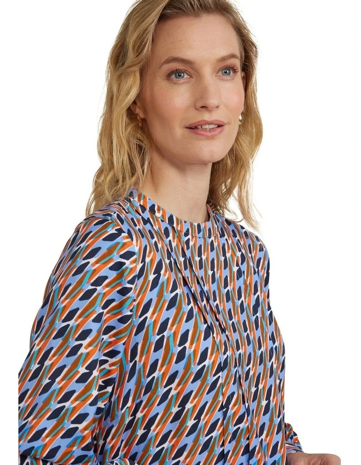 Top in Pantile Print image 4