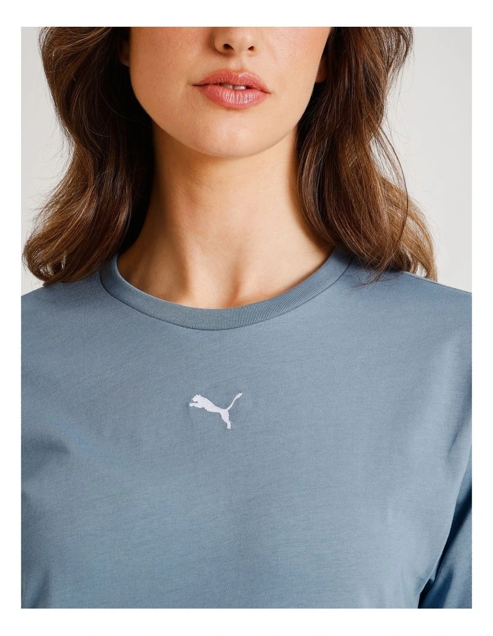 ESS Relaxed Tee in Blue image 2