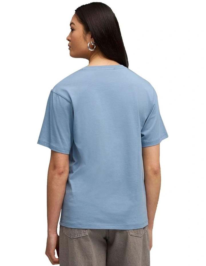 ESS Relaxed Tee in Blue image 2