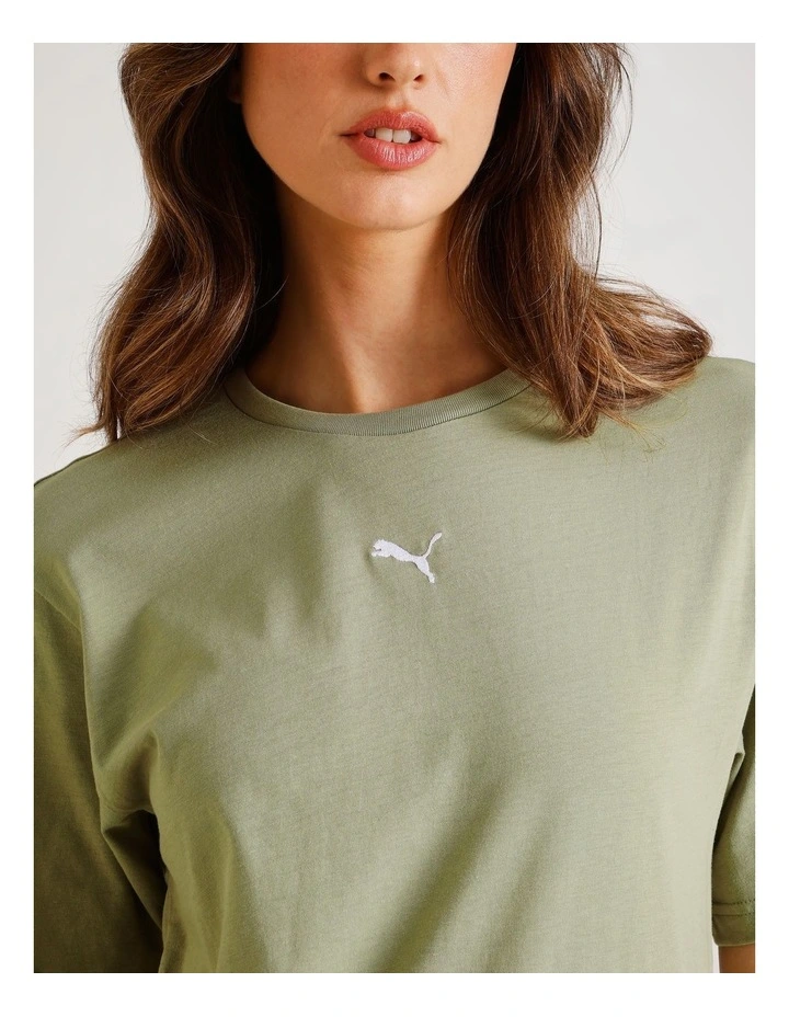 ESS Relaxed Tee in Green image 2