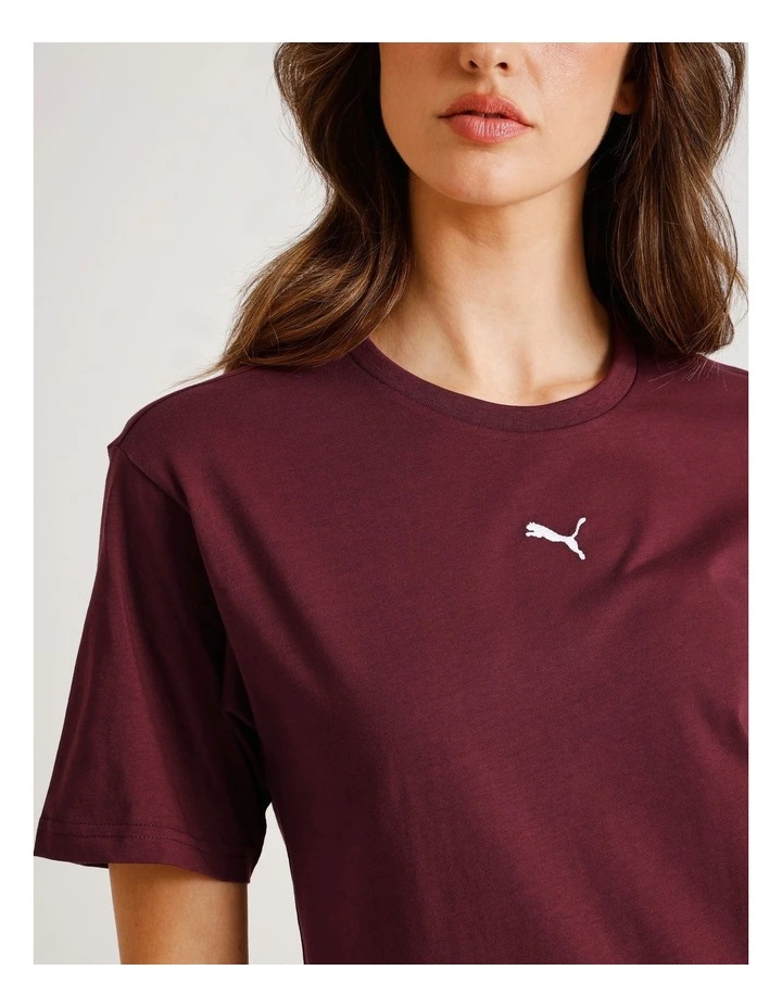 ESS Relaxed Tee in Red image 3