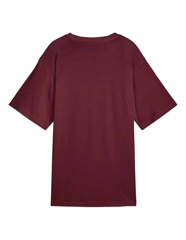 ESS Relaxed Tee in Red image 6
