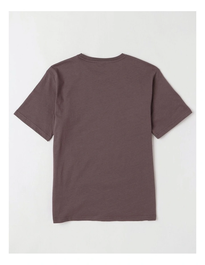 ESS Relaxed Tee in Purple image 3