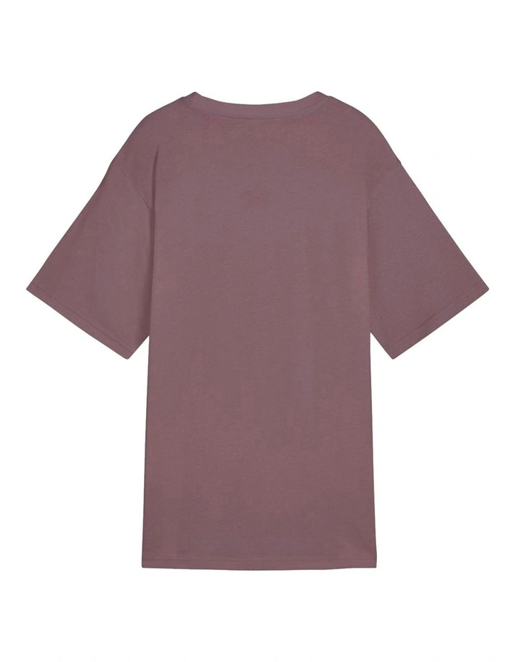 ESS Relaxed Tee in Purple image 5