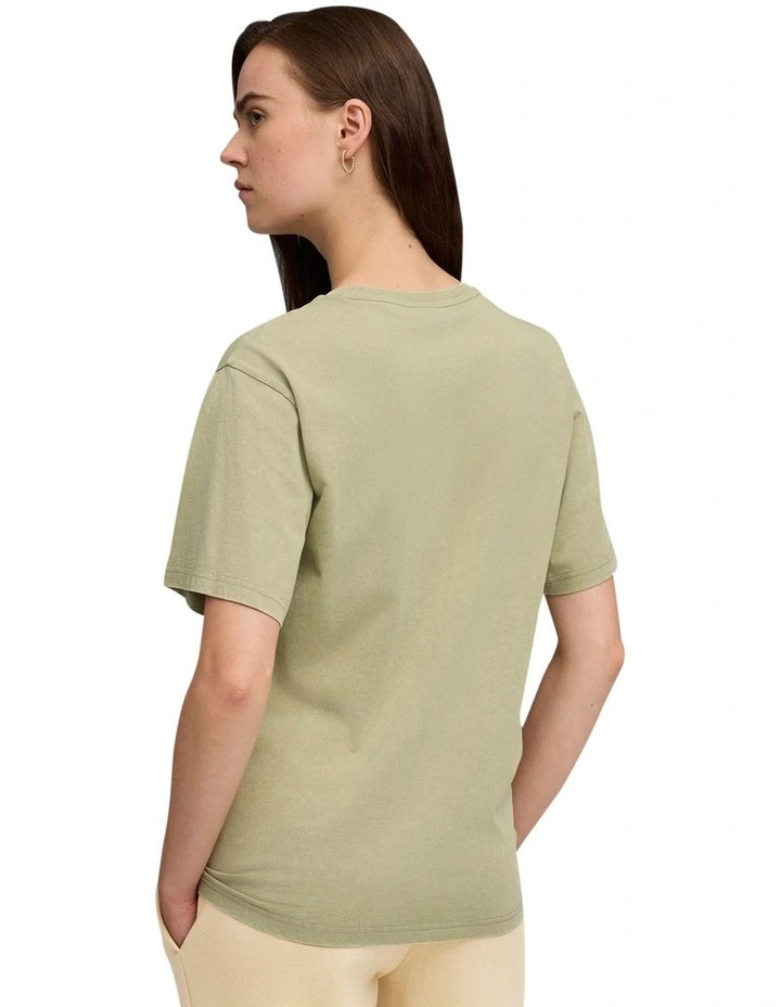 ESS Elevated Wash Tee in Green image 2