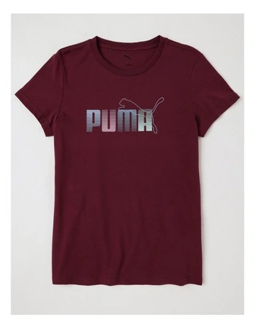 Graphic Tee in in Red