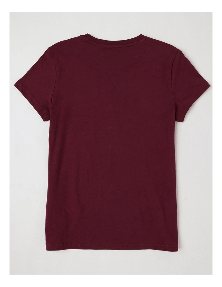 Graphic Tee in in Red image 2