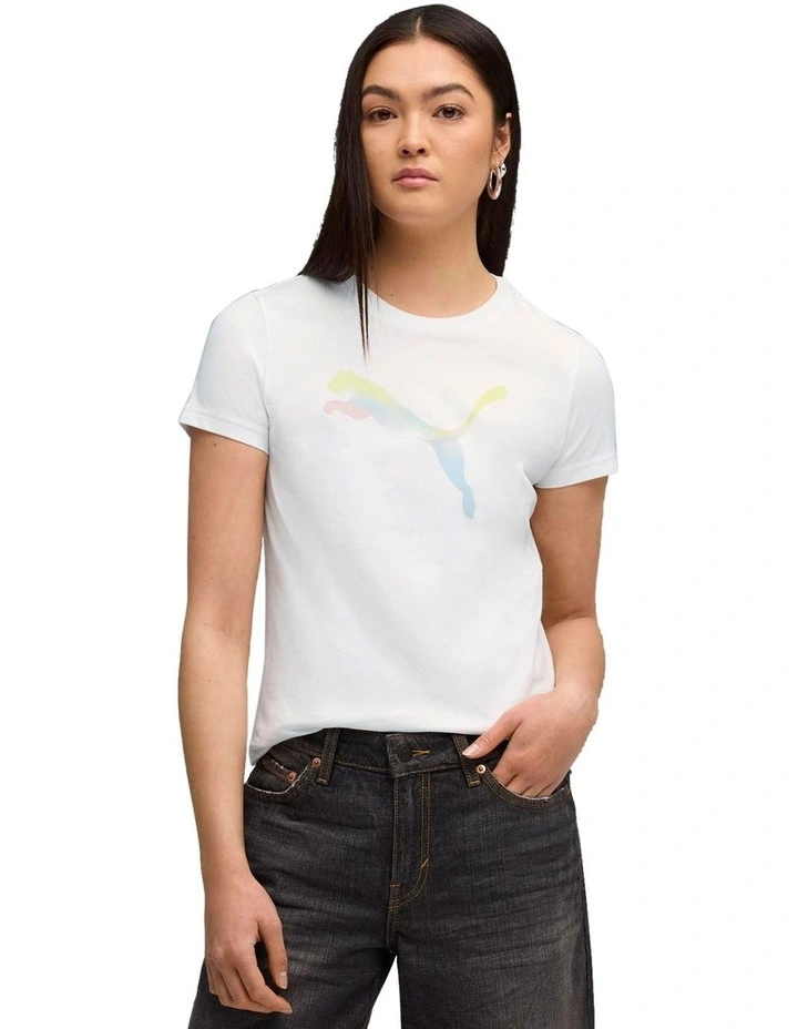 Graphic Tee in White image 1