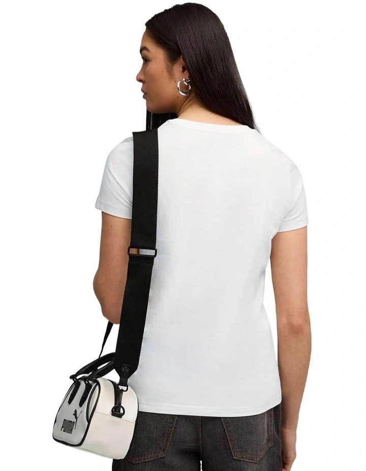 Graphic Tee in White image 2