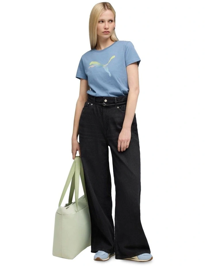 Graphic Tee in Blue image 3