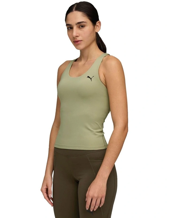 W Tad Essential 2 In 1 Tank in Green image 1