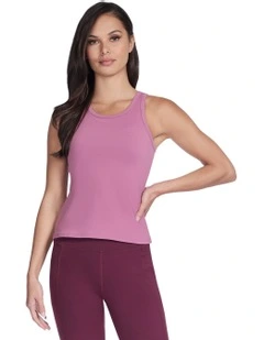 Go Walk Shelf Bra Tank in Pink