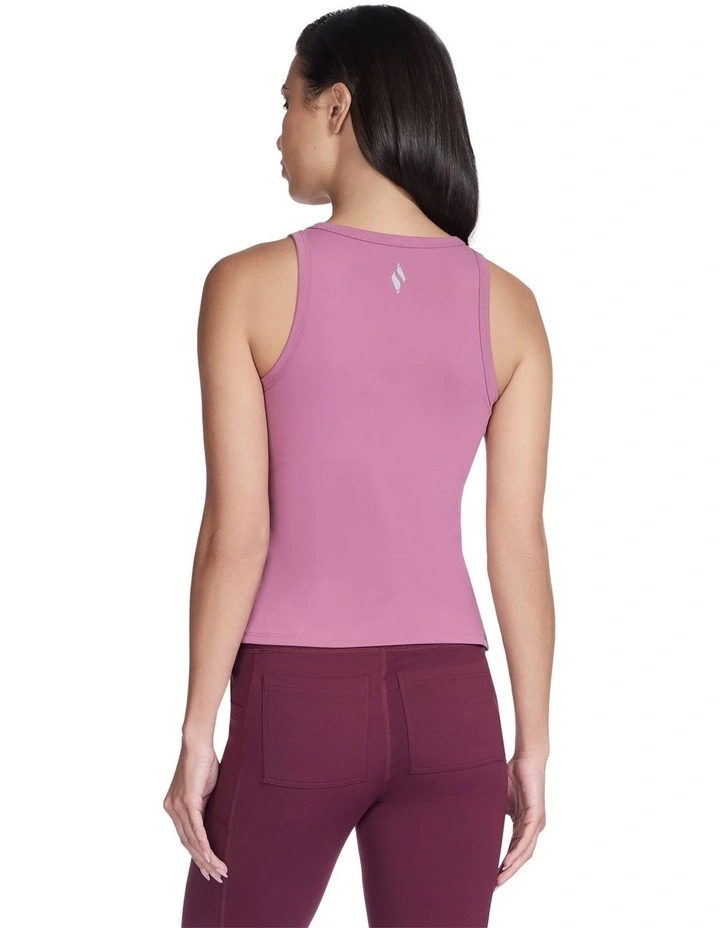 Go Walk Shelf Bra Tank in Pink image 2