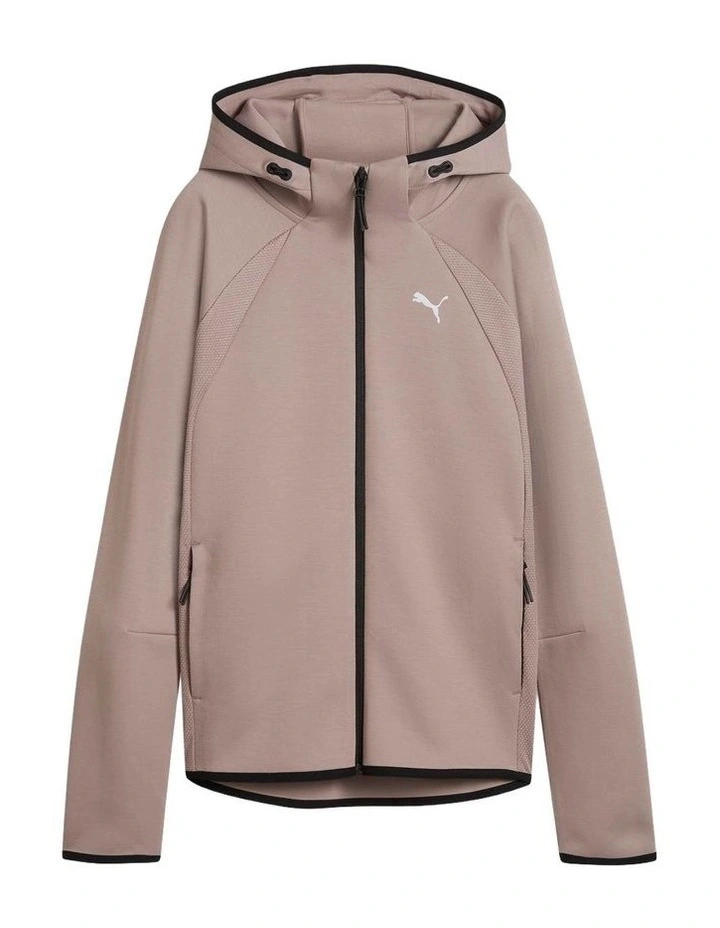 Evostripe Full-Zip Hoodie DK in Sandstone image 5