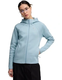 Evostripe Full-Zip Hoodie Dk in Seafoam