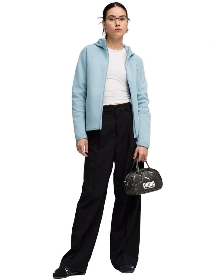 Evostripe Full-Zip Hoodie Dk in Seafoam image 3