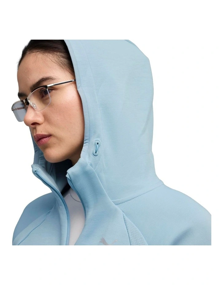 Evostripe Full-Zip Hoodie Dk in Seafoam image 4