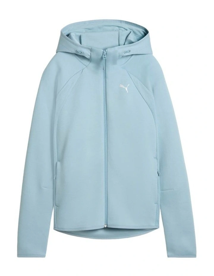 Evostripe Full-Zip Hoodie Dk in Seafoam image 6