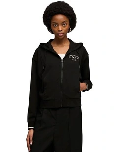 Class Full-Zip Hoodie in Black