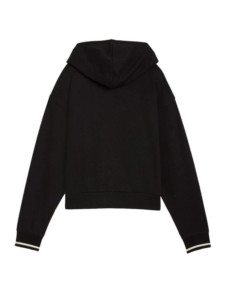 Class Full-Zip Hoodie in Black image 5