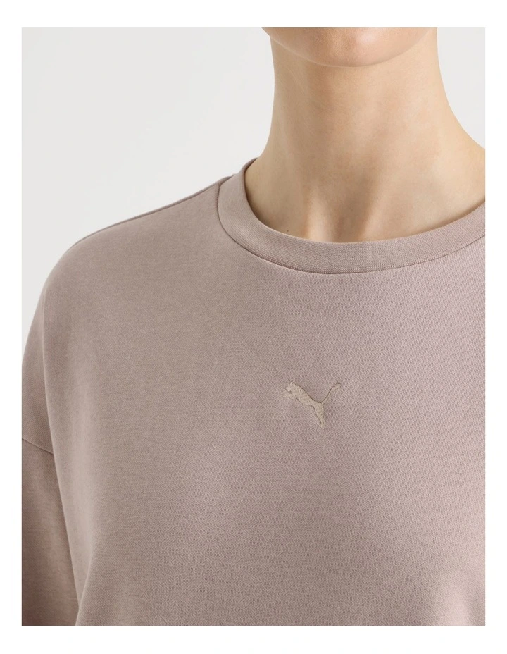 Ess Cat Logo Relaxed Crew FL image 2