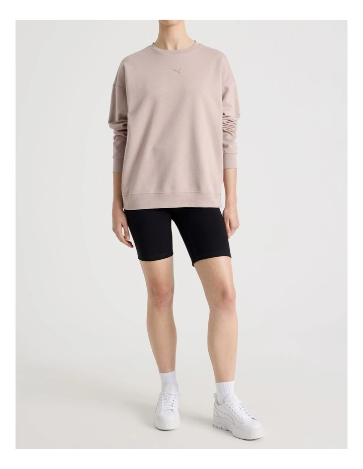 Ess Cat Logo Relaxed Crew FL image 4