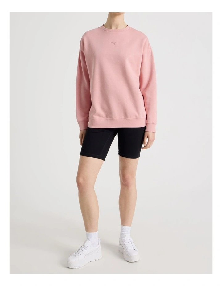 Ess Cat Logo Relaxed Crew FL image 3