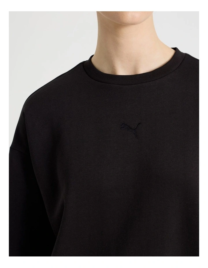 Ess Cat Logo Relaxed Crew FL image 2