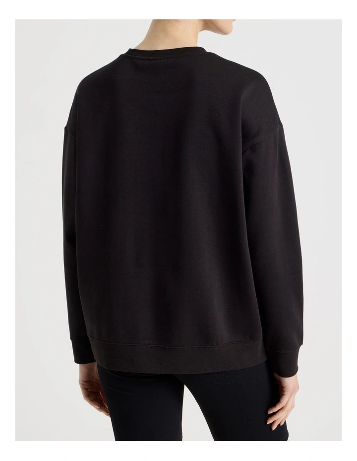 Ess Cat Logo Relaxed Crew FL image 4