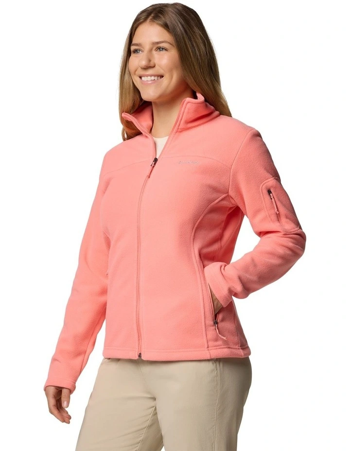 Fast Trek II Fleece Jacket in Orange image 3