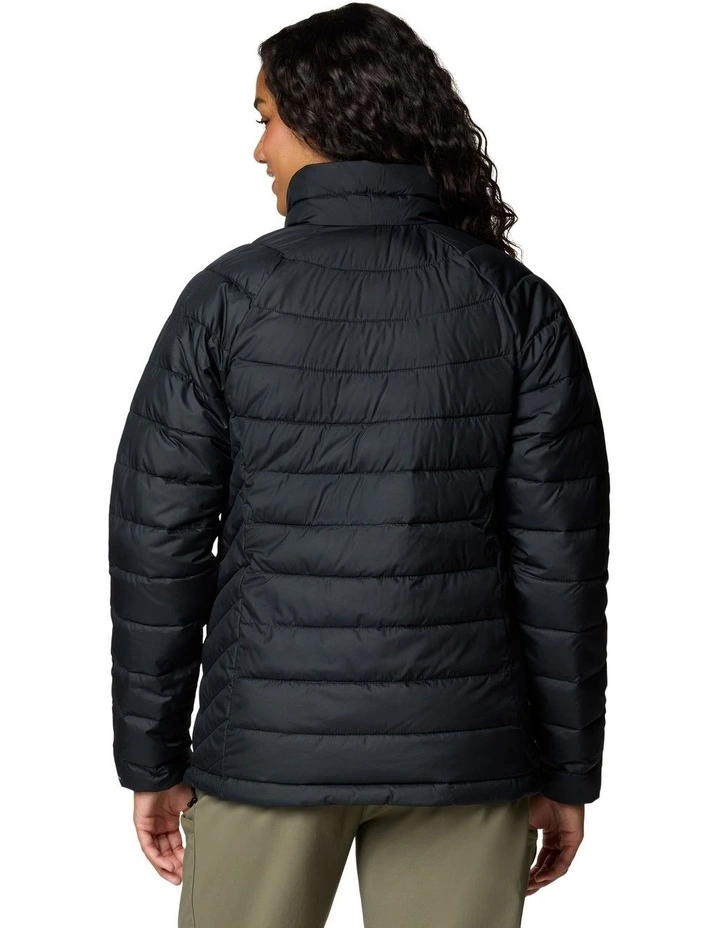 Powder Lite II Full Zip Insulated Jacket in Black image 2