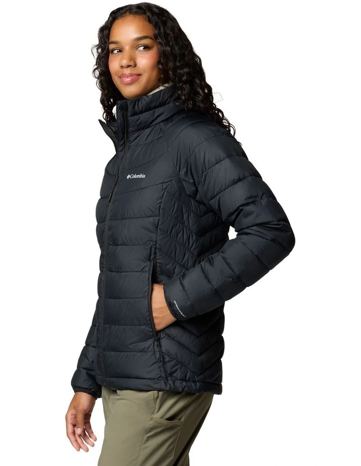 Powder Lite II Full Zip Insulated Jacket in Black image 4