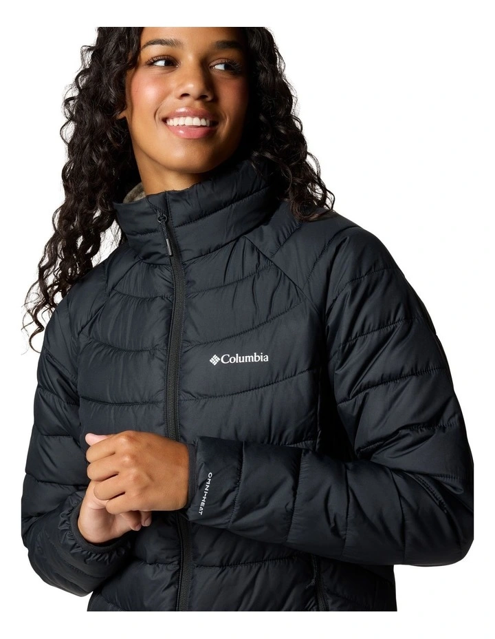 Powder Lite II Full Zip Insulated Jacket in Black image 5
