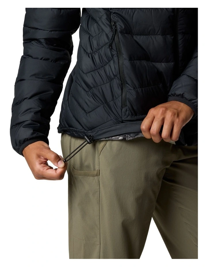 Powder Lite II Full Zip Insulated Jacket in Black image 6