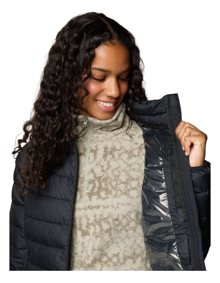 Powder Lite II Full Zip Insulated Jacket in Black image 7