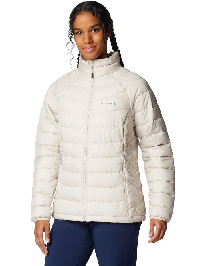 Powder Lite II Full Zip Insulated Jacket in Grey image 1
