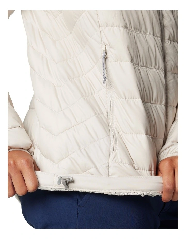 Powder Lite II Full Zip Insulated Jacket in Grey image 7