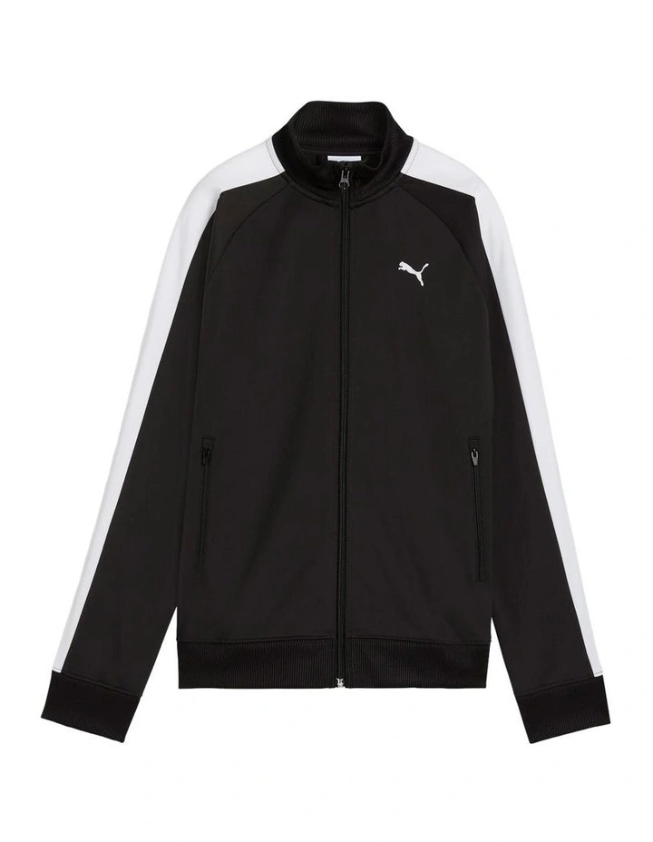 T7 Track Jacket in Black image 1
