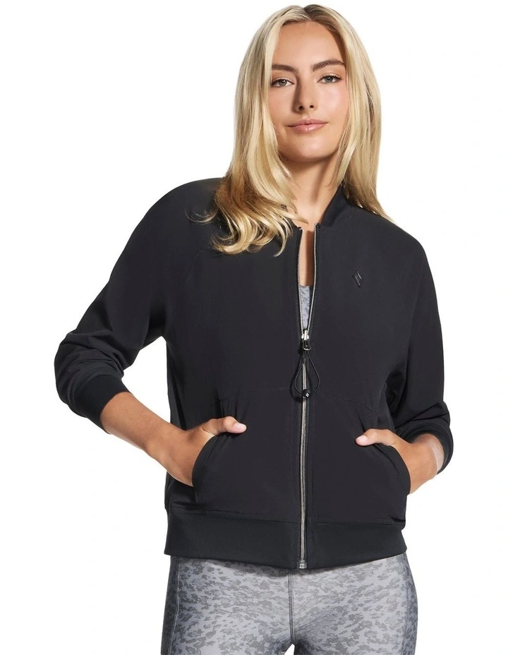 Go Walk Reversible Jacket in Black image 1