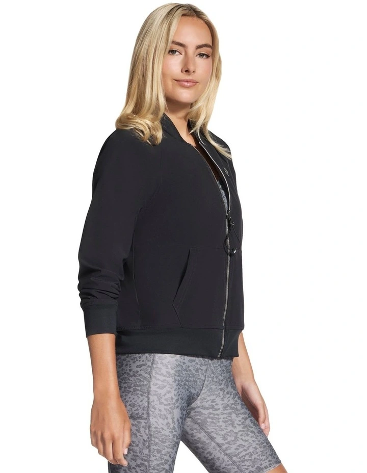 Go Walk Reversible Jacket in Black image 2