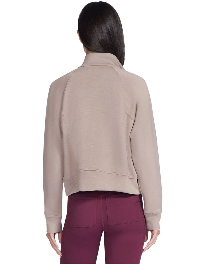 Cozy Luxe Jacket in Lt Brown image 2