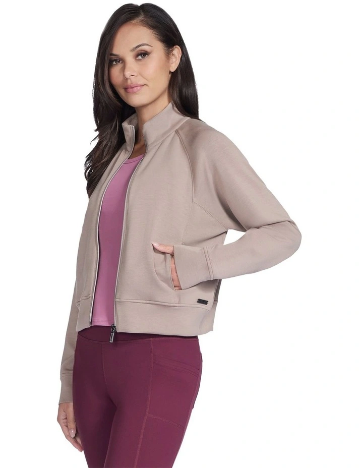 Cozy Luxe Jacket in Lt Brown image 4