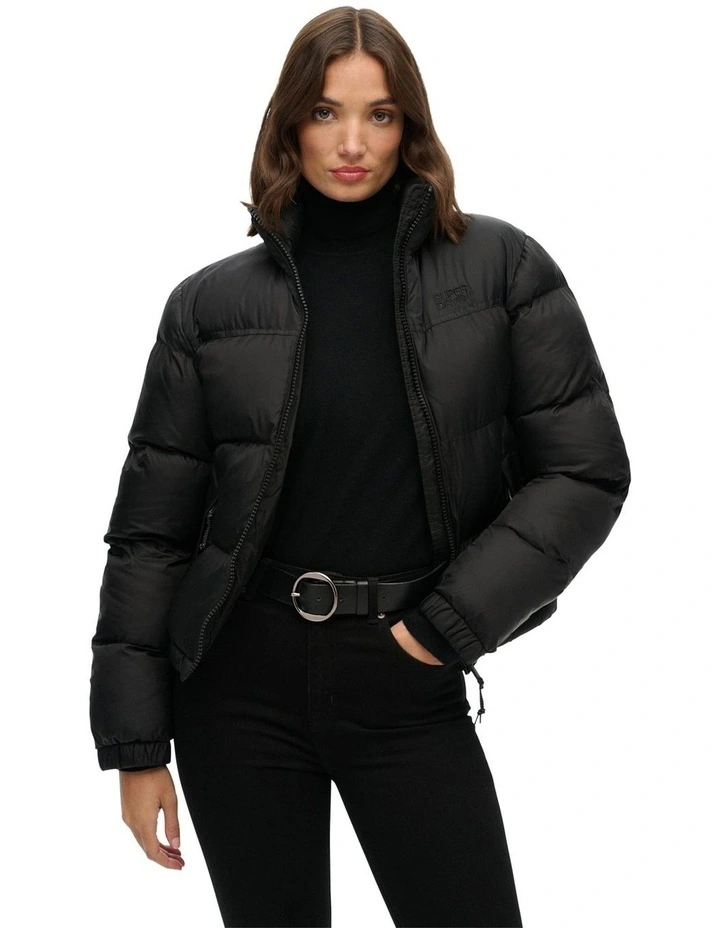 Puffer Jacket in Black image 1