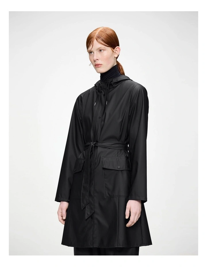 Curve Jacket in Black image 4