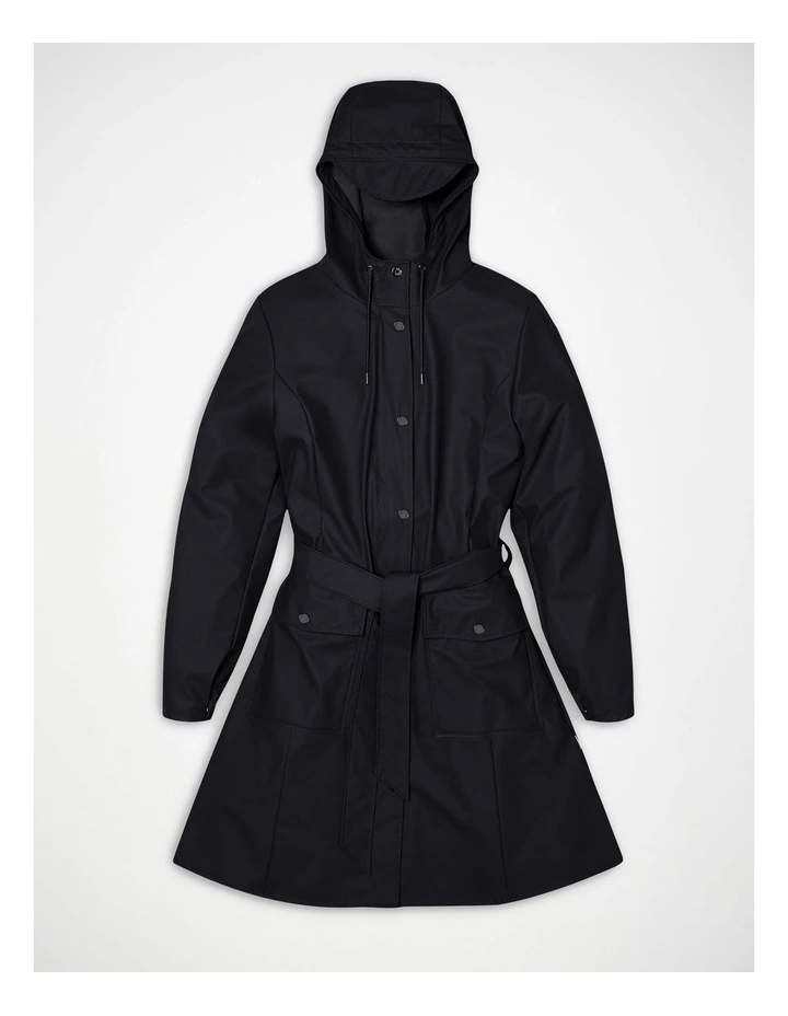 Curve Jacket in Black image 5