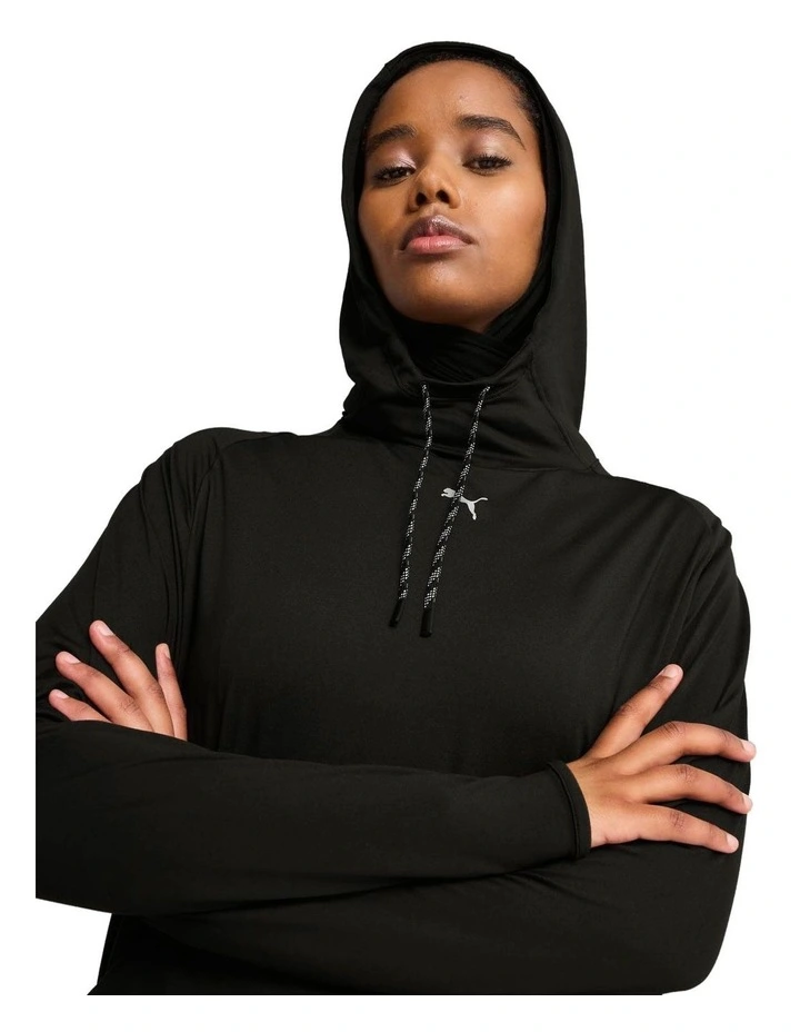 Modest Hoodie in Black image 1