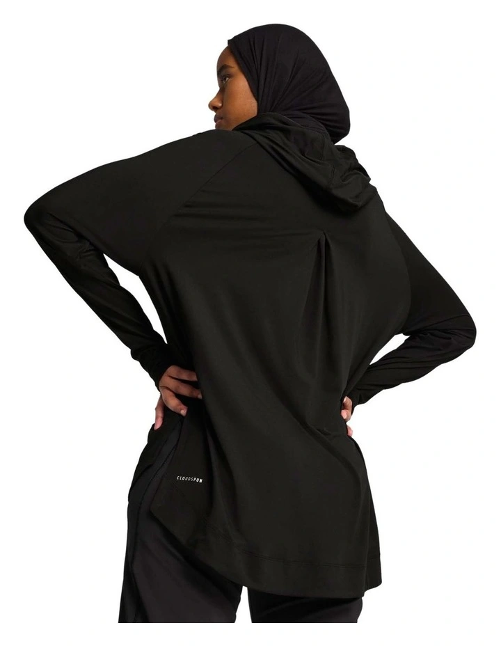 Modest Hoodie in Black image 2