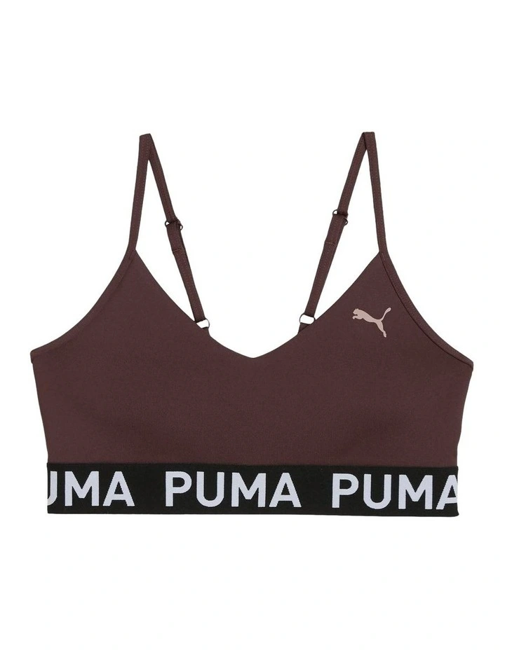 Move Strong Low Impact Bra in Brown image 1