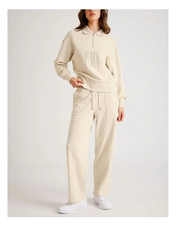 Class High Waist Pant in White